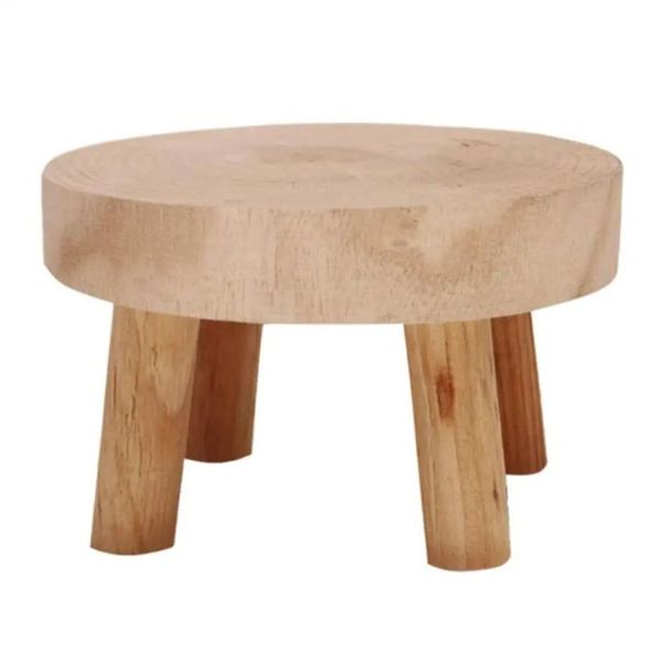 Support de Pot de fleur en bois 2024, support de Base, tabouret pour Pot de fleur intérieur et extérieur, support de bonsaï autoportant, balcon de la maison