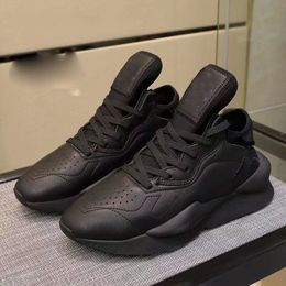 2024 World's topontwerpers beroemde Y3 -schoenen Kaiwa Chunky Luxury Mens Designer Sneakers Echte lederen kalfsleer Trainers unisex lage casual 71