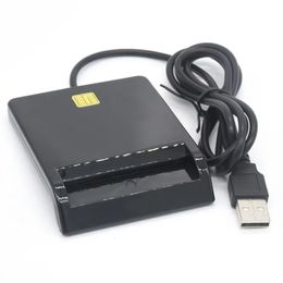 2024 X01 Lecteur de carte à puce USB pour carte bancaire IC / ID lecteur de carte EMV de haute qualité pour Windows 7 8 10 Linux OS USB-CID ISO 7816 pour USB Smart