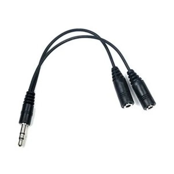 2024 Câble de séparateur Y 3,5 mm 1 mâle à 2 Câble audio féminin double pour le casque d'écouteur MP3 MP4 Adaptateur de fiche stéréo Jack Y Splitter