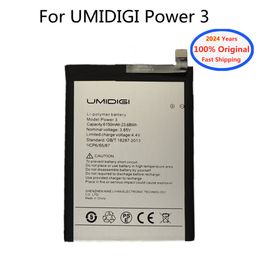 2024 ans Batterie UMI d'origine de haute qualité pour Umididi Power 3 Power3 6150mAh Batterie de bateria téléphonique en stock expédition rapide