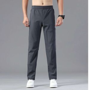 2024 Yoga LL Calças compridas masculinas Jogger Sport Yoga Outfit Outdoor City-Sweat Yogo Gym Pockets LL Sweatpants Calças masculinas casuais cintura elástica fitness LU LL436