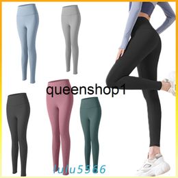 2024 Yoga Luss Align Leggings Mulheres Shorts Calças Cortadas Roupas Lady Sports Yoga Senhoras Calças Exercício Fitness Wear Meninas Correndo Leggings Ginásio Slim Fit Alinhar Calças