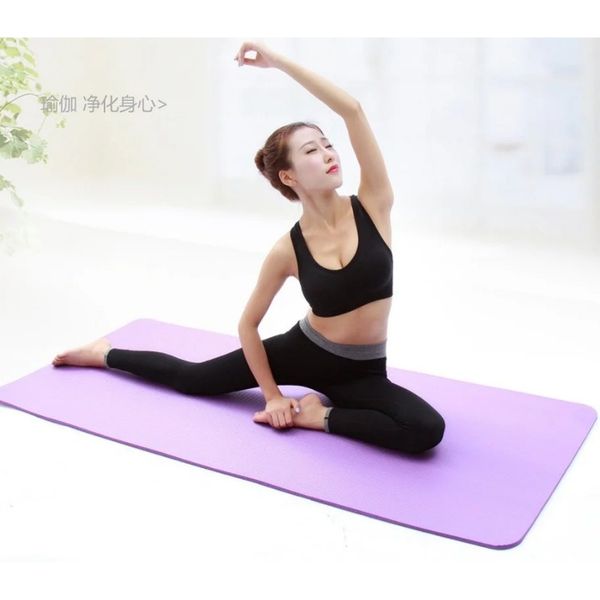 2024 Mat de yoga Mat de gimnasia Sports sin deslizamiento Mujer de yoga de espuma de confort de EVA para entrenamiento, yoga y alfombra de gimnasio de Pilates Mat de yoga para fitness