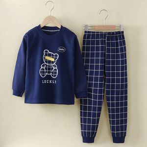 Zhongda – pantalons pour enfants, sous-vêtements en coton pur pour garçons et filles, ensemble bas de printemps et d'automne, vêtements chauds, 2024