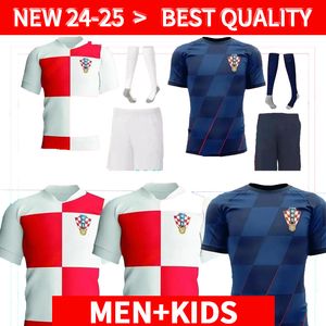 2024 2025 Euro Cup Modric Soccer Jerseys Croatie équipe nationale 24 25 BREKALO PERISIC Maillot de football BROZOVIC KRAMARIC REBIC LIVAKOVIC Hommes enfants kits Uniforme