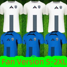 20241: 1 SLOVÉNIE SOCCER JERSEY 24 25 Benjamin Sesko Jan Oblak Jakanational Team Home White Away Blue Bijol Sandi Lovric Football Shirts