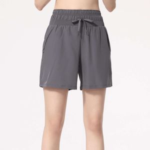 2024Aloyoga femmes nouveau short de Yoga taille haute sport moyen femmes lâche décontracté Golf entraînement Fitness pantalon prix de gros marque mouvement Shorts