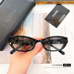 2024channel CC Designers de luxe Lunettes de soleil Cat Eyes Twinkle Polaroid Lens pour femmes Hommes Goggle Senior Lunettes Lettre cloutée diamant lunettes de soleil grand cadre miroir