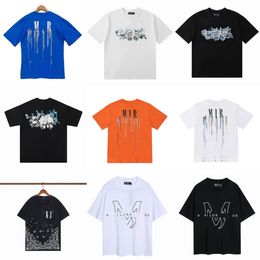 2024Designer Mens T Shirts para mujer Amirs Impreso Moda Hombre Camiseta Casual Tees Manga corta Lujo Hip Hop Streetwear A Miri Camisetas Tamaño S-XL # 01