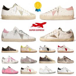 2024 OG Designer Chaussures Golden Sneakers Casual Star Shoes Star Luxury Ball Star Dirty Old Mandis Italie Brand Trainers de plate-forme originale