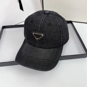 2024Fashion Ball Caps Designer Hoeden Denim luxe Baseball Cap zonnescherm hoed katoen Verstelbare Mode Unisex Comfortabel en ademend