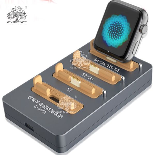 2024JCID AIXUN S-DOCK SE S1 S2 S3 S4 S5 S6 pour iPhone Iwatch Apple Watch Ibus Test Stand Restor Tool Reboot Screen Touch Faillow