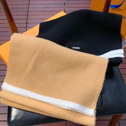 2024Ladies Luxe breien kasjmier sjaalontwerper sjaal luxe sjaal simple en gulle sjaal
