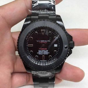 2024 Mechanisch horloge Black Ghost King Tit Hollow Automatic Mechanical Watch QS0 Machine