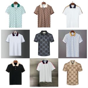 2024men Polo Summer Casual T-Shirts Designer Mens Polos Letter Imprimer Fashion Polo