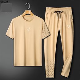 2024 NEW Men's Sportswear Fashion Set Designer Sportswear Sports Sport Pants de dos piezas Menores casuales, tamaño asiático M-3XL