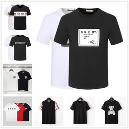 2024New T-shirt Designer Femme Casual Mode Luxe Classique Plaid Une variété de styles Hommes de haute qualité Anti-rides respirant Street Wear3XLGV1E