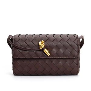 2024Now 5a Handheld avondtassen Designer Dames Purse geweven Leer Lederen handtas Flap Messenger Bags Cowhide Hoge kwaliteit Lady Long Wallet