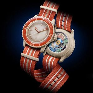 2024Oceaanhorloge Herenhorloge Biokeramische automatische mechanische horloges Hoge kwaliteit Volledige functie Stille Oceaan Antarctische Oceaan Indian Watch Designer-beweging