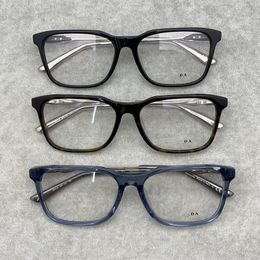 2024Spring Contrast lichtgewicht TR90 vp05zf frame bril groot vierkant fullrim56-16-140multi-kleuren voor brillen op sterkte GoggleS volledige koffer
