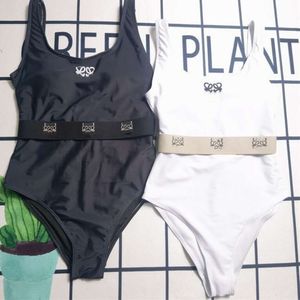 2024SS Beach Bikini Designer Swimsuit Women Fashion Print grafisch zwemkleding Corset Slimming buik uit één stuk zwempak