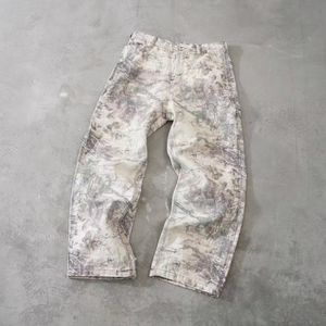 2024SS Camouflage Pocket Straight Pantal