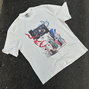 2024ss Camiseta de algodón Verano Hombres Mujeres Camiseta de manga corta Hip Hop Camisetas de gran tamaño