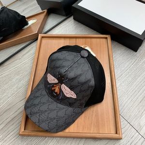 2024SS Designers Mens Baseball Caps Marque Tiger Head Chapeaux Bee Snake Brodé Os Hommes Femmes Sun Hat Sports Mesh Cap # 02