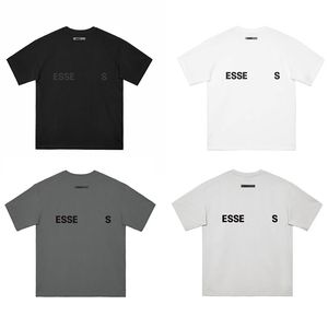 2024SS EssentialShirt Mens Designer T-shirt pour l'homme Tshirts Femmes Chemises 100% Cotton Street Hip Hop Hop à manches courtes Tshirt Lettre imprime