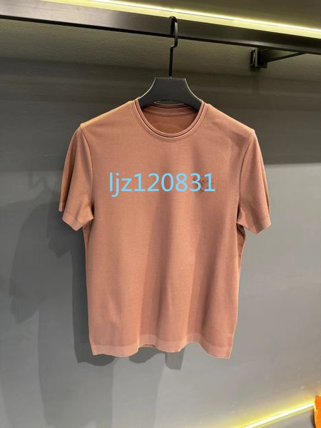 2024ss T-shirt de mode T-shirt de designer pour hommes et femmes Vêtements Top Lettre Casual Chemise de luxe Vêtements Street Long Staple Coton M-3XL 415