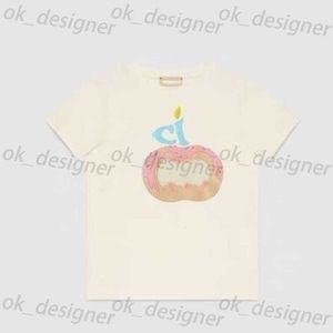 2024SS G Summer Dames T -shirtontwerper T -shirt Heren Dames mode donut print grafisch tee los fit pullover vaste kleur korte mouw top