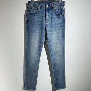 Jean droit délavé Vintage pour hommes, pantalon décontracté, Streetwear, 2024ss