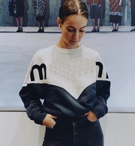 2024SSSS ISABEL Marant Women Designer Pullover Sweatshirt Lettre de mode décontractée Sweat à sweat à sweat polyvalent