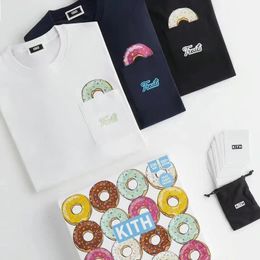 2024SS Kith FW traite les t-shirts hommes Femmes 1 1 T-shirt surdimensionné de grande qualité