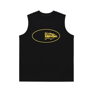 2024SS Mannen T-shirt Designer Schip Print Mouwloze T-shirts Vrouwen Mode Casual Hip Vest Tops