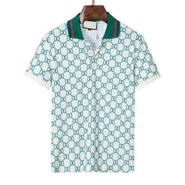 2024ss Hommes Styliste Polos Luxe Italie Hommes Vêtements À Manches Courtes Mode Casual T-shirt D'été Pour Hommes De nombreuses couleurs sont disponibles Taille M-XXXL