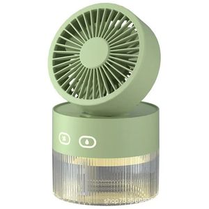2024SS Ventilateur de refroidissement à eau USB Mini petit ventilateur de bureau turbo turbo pliable à l'air froid humidificateur