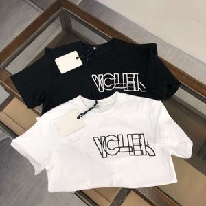 2024SS Dames T -shirt Designer T -shirt Men Vrouwen mode letter afdrukken grafisch tee casual losse korte mouwen bovenste nek pullover Oversized T -shirt