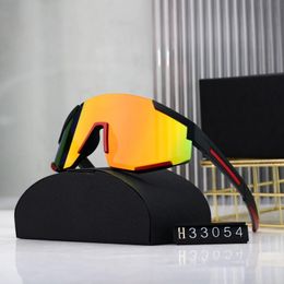 2024Top Gafas de sol protectoras para hombres Gafas de ciclismo LINEA ROSSA 04WS Mate Negro Gris oscuro Hombres Mujeres 63 mm Gafas de sol Gafas deportivas para correr al aire libre