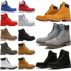 2024 TOP One Men Running Shoes Designer Boots Marts Men and Women Wheat enkellaarzen Olive Camouflage Bruine Navy Blue Warm Elevation Sports Sneakers schoenen