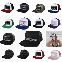 2024 gorras de diseñador al por mayor corazones de béisbol para hombre Snapbacks azul negro mujeres sombreros de alta calidad marca ch cap cromo cruz flor