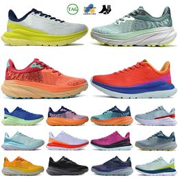 2025 HOK One Bondi 8 Chaussures de course Femme Femme Sneakers Clifton 9 hommes Blakc White Harbor Mens Women Trainers Runnners 36-46
