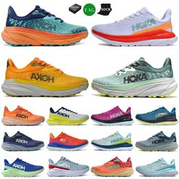 2025 Hokka One Bondi 8 Running Shoes Dames Platform Sneakers Clifton 9 Men Blakc White Harbor Mens Women Trainers Runnners 36-45