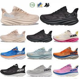 2025 Kidschoenen Designer Hoka Speed Goat 5 Running Shoes Off Girls Boys Hokas Clifton 9 Lichtgewicht Breathable Kids 1 Outdoor Shoes Cloud X Sneakers Maat 22-35