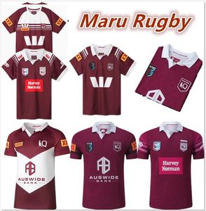 2025 Top Maru Rugby Jersey NSWRL HOKDEN ORIGINE RUGBY JERSEY SWEA T-shirt 23 Rugby League Jersey Origin Maru Jersey Taille