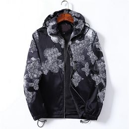 202SSFashion heren jas parka jas mannen Herfst En Winte Windjack designer jassen parka voor heren hoodies Rits Letters307l