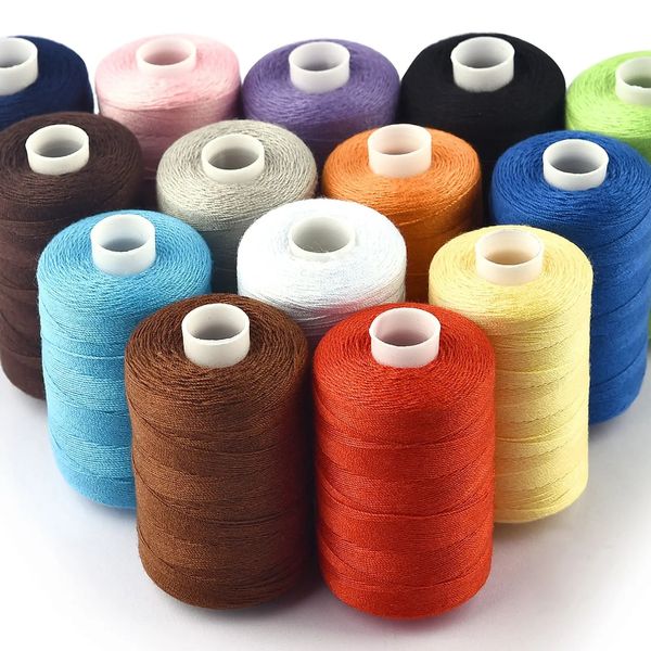 203 fil de polyester durable machine à coudre domestique broderie fil d'aiguille à coudre manuel 300 mètres/rouleau accessoires de couture 240208