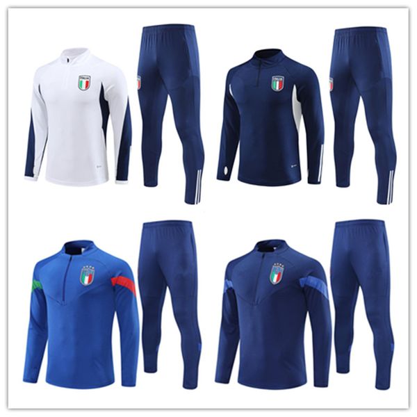 2034 2024 ITalys survêtements de football 22 23 24 Italia Italie survêtement survetement camiseta homme et enfants garçons sportswear ensemble de survêtements de football