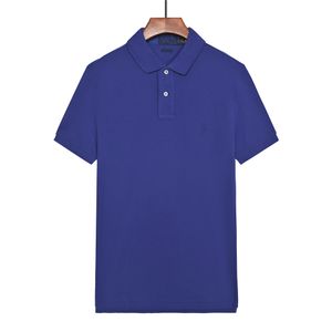 Vente en gros 2043 été nouveaux polos chemises hommes européens et américains à manches courtes décontracté coton colorblock grande taille brodé mode t-shirts S-2XL